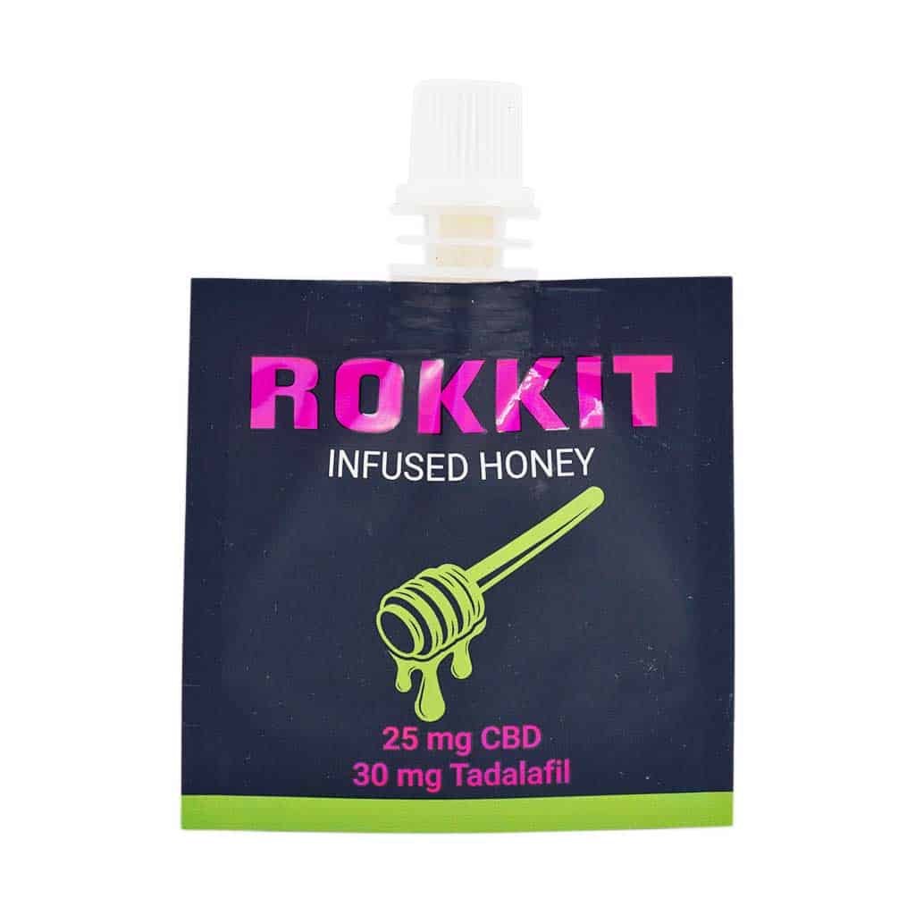 West Coast Cannabis ROKKIT GREEN – Honey – 25 mg CBD + 30 mg Tadalafil