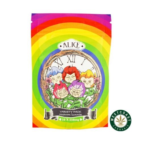 Alice Mushroom Gummy – Variety Pack 2500mg