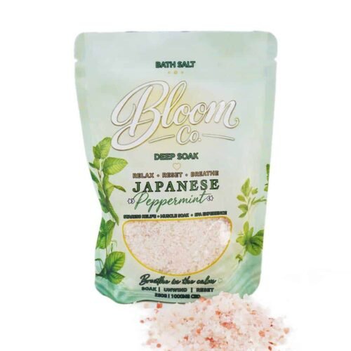 Bloom Co. – Japanese Peppermint Bath Salts – 1000MG CBD