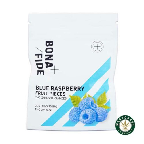 Bonafide – Blue Raspberry Fruit Pieces 300mg THC