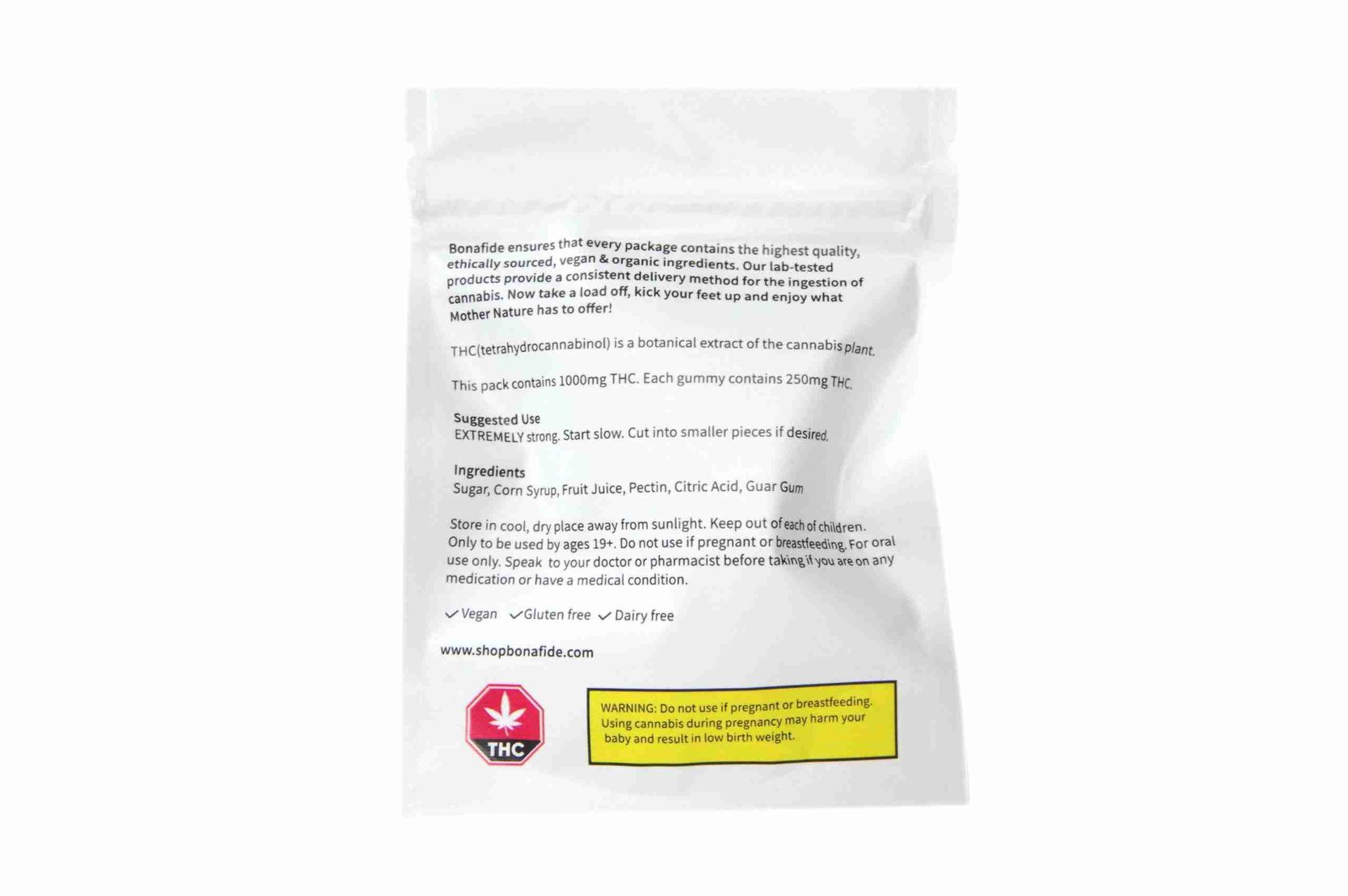 Bonafide – Space Stars – Pineapple 1000mg THC