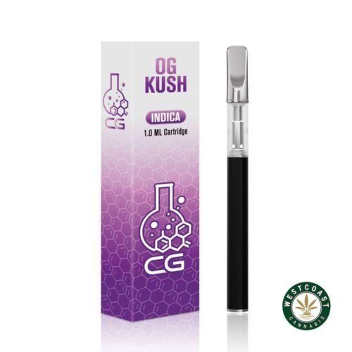 CG Extracts Premium Concentrates Disposable Pen – OG Kush 1ML