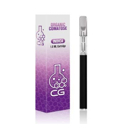 CG Extracts Premium Concentrates Disposable Pen – Organic Comatose 1ML