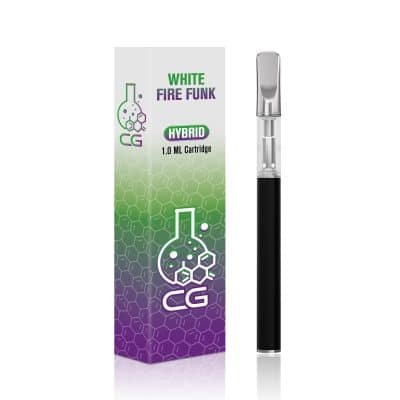 CG Extracts Premium Concentrates Disposable Pen – White Fire Funk 1ML
