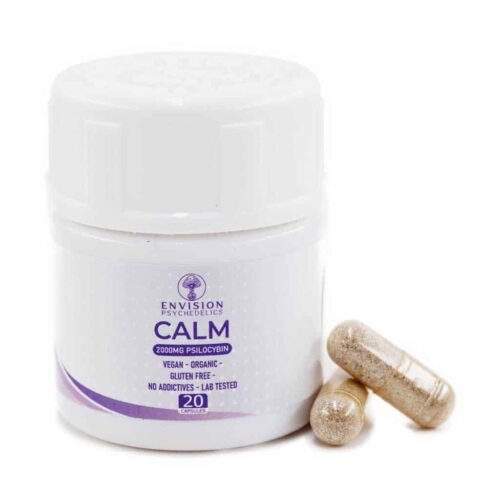ENVISION™️ CALM – Microdose Capsules 2000mg Psilocybin