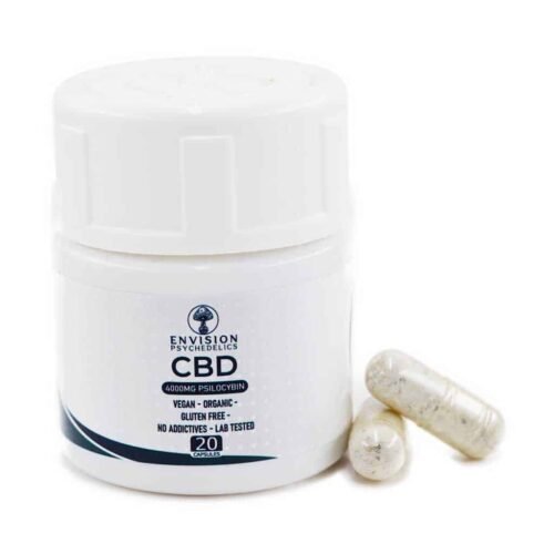 ENVISION™️ CBD – Microdose Capsules 4000mg Psilocybin