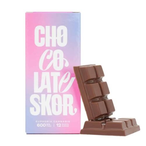 Euphoria Cannabis – Chocolate Skor THC 600MG