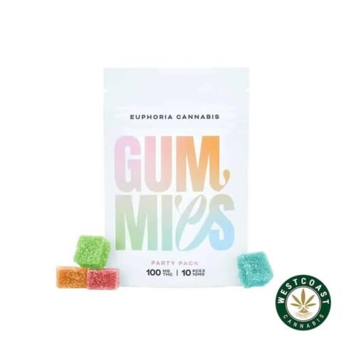 Euphoria Cannabis – Party Pack Gummies 100mg THC