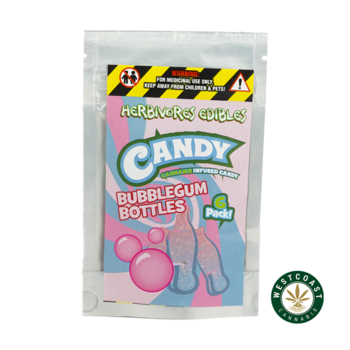 Herbivore Edibles Bubblegum Bottles