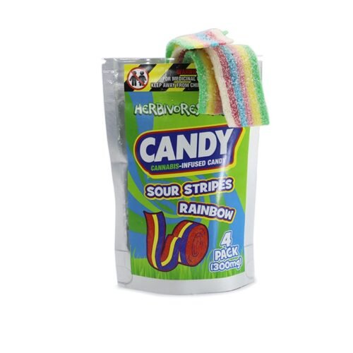 Herbivores Edibles – ﻿Sour Stripes Rainbow