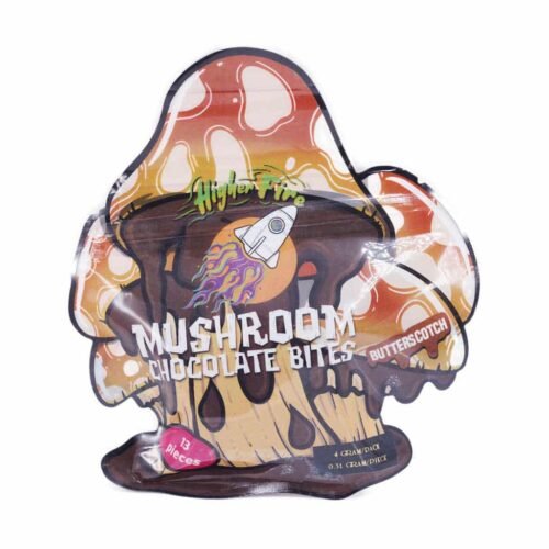 Higher Fire Extract – Mushroom Chocolate Bites – Butterscotch 4000mg
