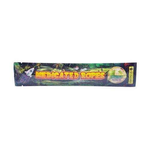 Higher Fire Extracts – Medicated Ropes – Green Apple 400MG THC