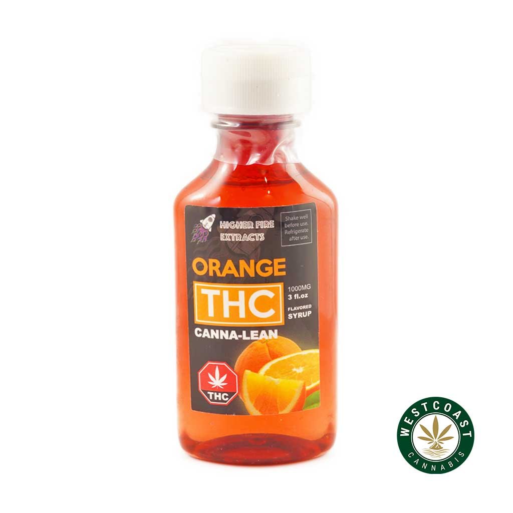 Higher Fire Extracts – Orange Canna Lean 1000mg THC