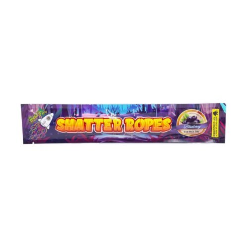 Higher Fire Extracts – Shatter Ropes – Blueberry 650MG THC