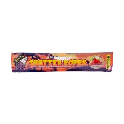 Higher Fire Extracts – Shatter Ropes – Strawberry 3000MG THC