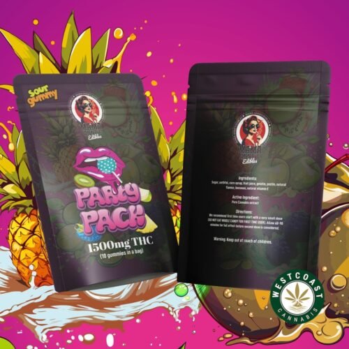 Mama Anne’s Edibles – Party Pack Gummy – 1500mg THC