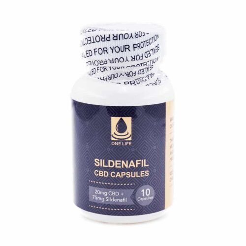 One Life Capsules – Sildenafil (Viagra) (20mg CBD + 75mg Sildenafil)