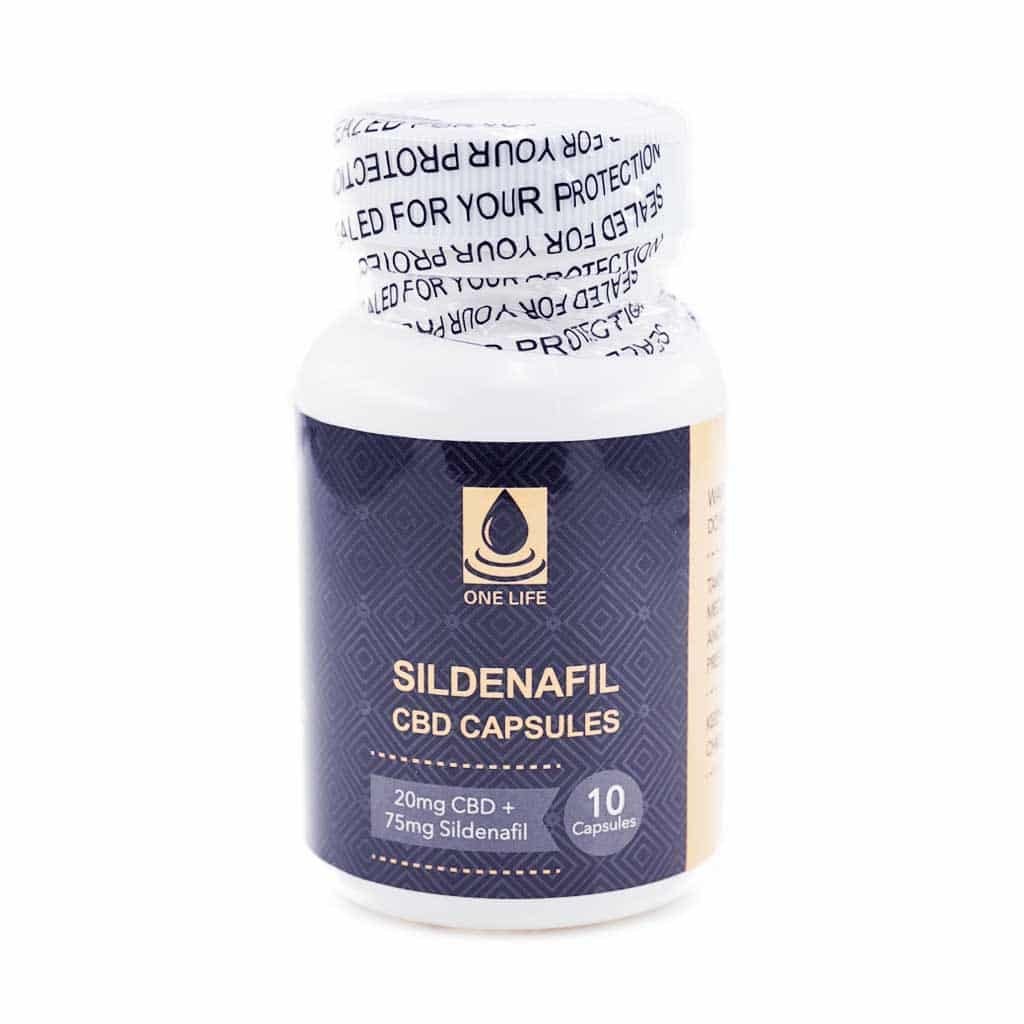 One Life Capsules – Sildenafil (Viagra) (20mg CBD + 75mg Sildenafil)