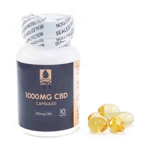 One Life Soft Gel Capsules – 1000mg CBD