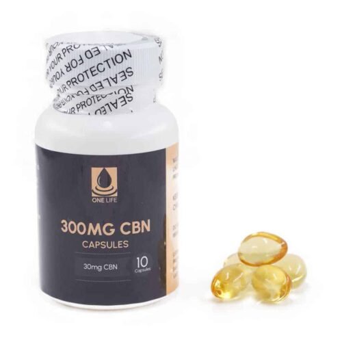 One Life Soft Gel Capsules – 300mg CBN
