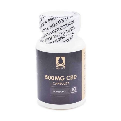 One Life Soft Gel Capsules – 500mg CBD
