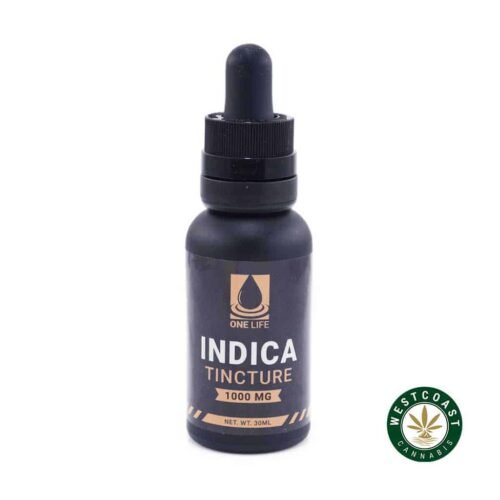 One Life Tincture – 1000mg THC Indica