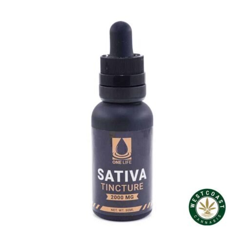 One Life Tincture – 2000mg THC Sativa