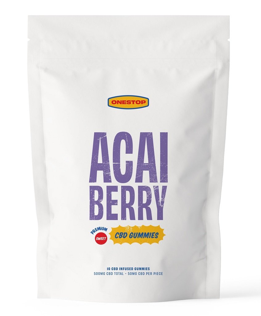 One Stop – Acai Berry CBD Gummies 500mg