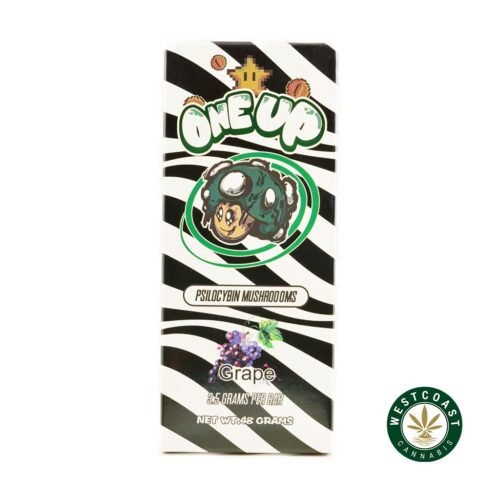One Up – Psilocybin Mushrooms – Grape 3.5G Chocolate