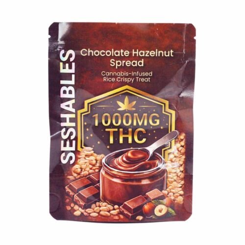 Seshables Rice Crispy – Chocolate Hazelnut Spread 1000mg THC