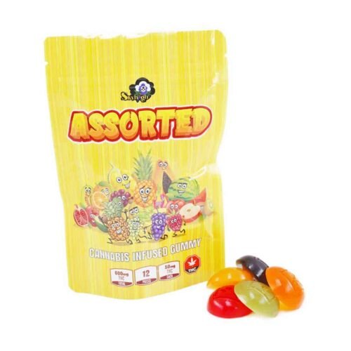 Sky High Edibles – Assorted I Gummy 600mg THC
