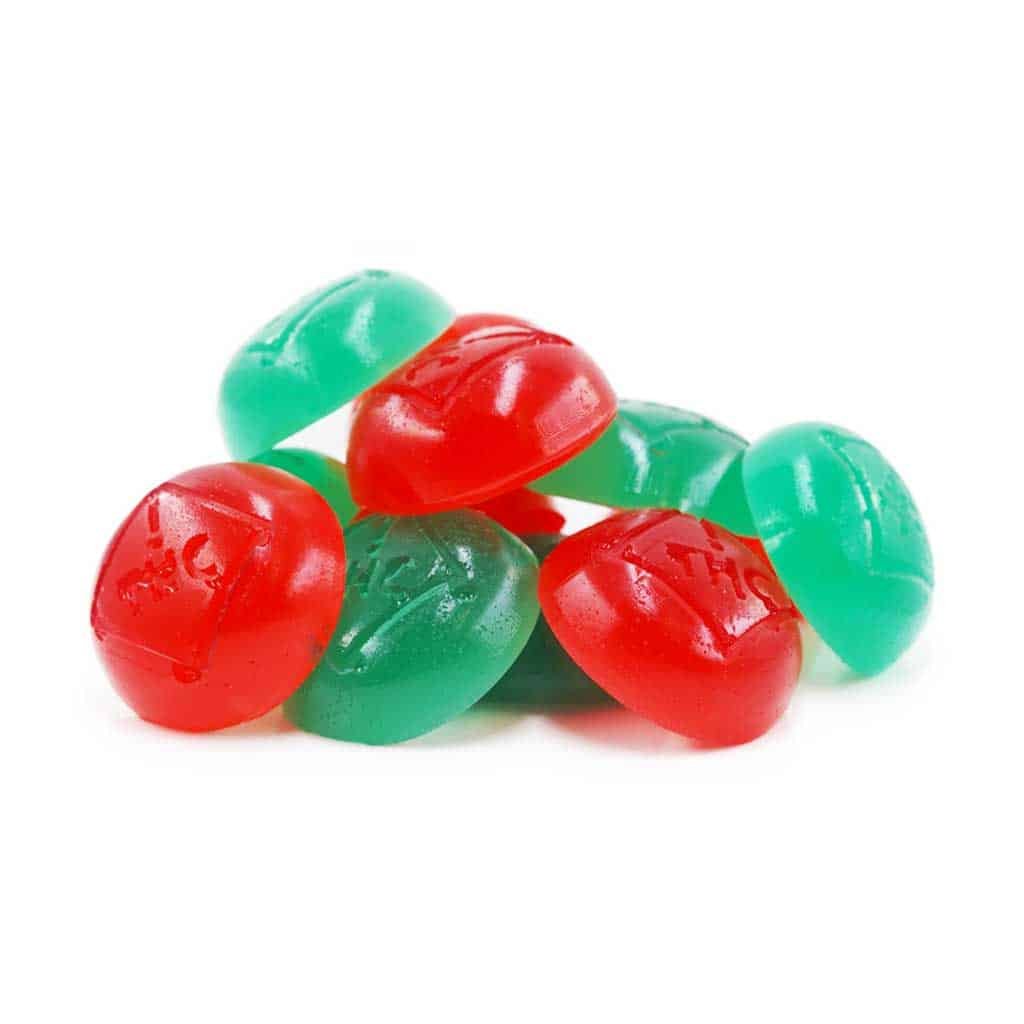 Sky High Edibles – Blue Raspberry + Watermelon Gummy 3000mg THC