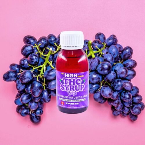 Sky High Syrup – Grape 3000mg THC