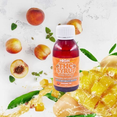Sky High Syrup – Peach Mango 3000mg THC