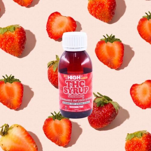 Sky High Syrup – Strawberry 1000mg THC