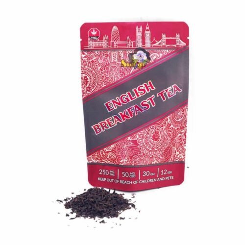 Sky High Tea – English Breakfast Tea – 250mg THC + 50mg CBD
