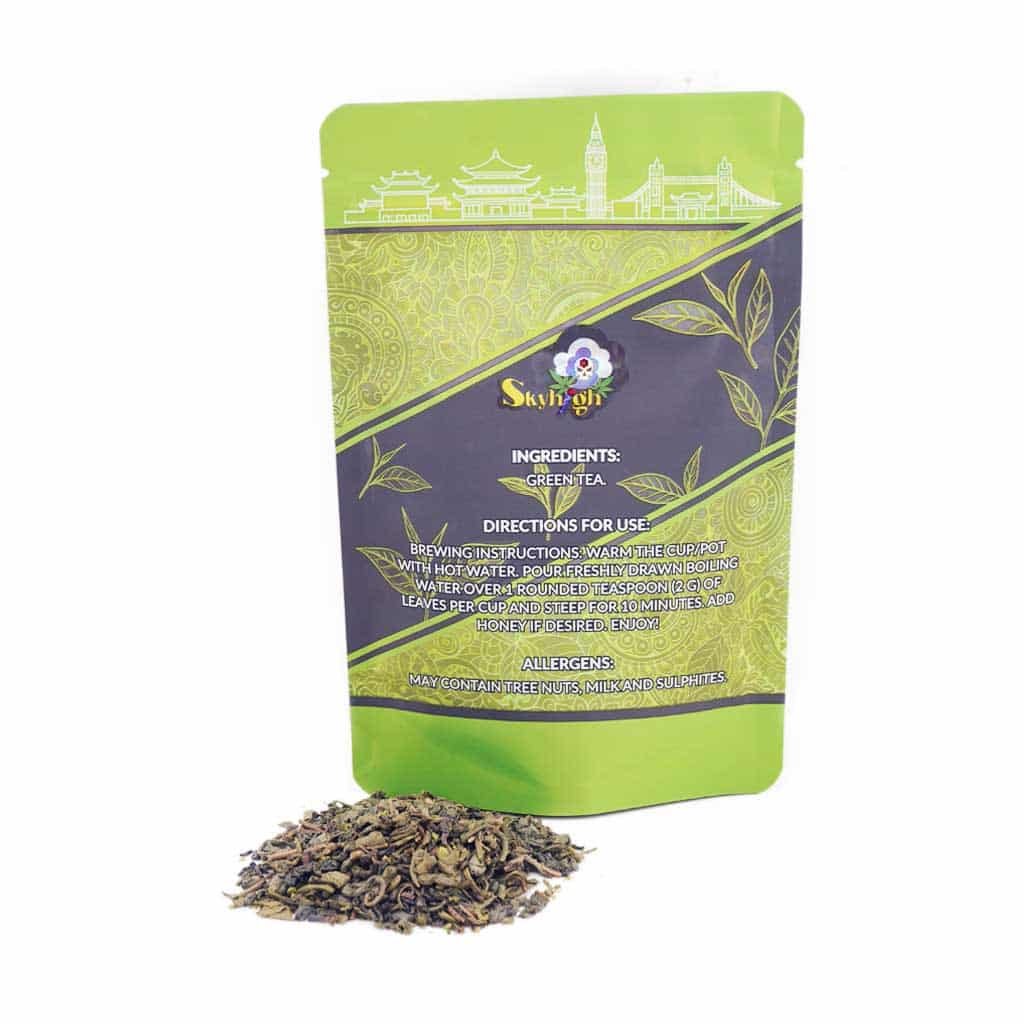 Sky High Tea – Green Tea – 250mg THC + 50mg CBD