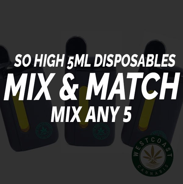 So High Extracts 5ML Disposable Pen – Mix and Match 5 Pens