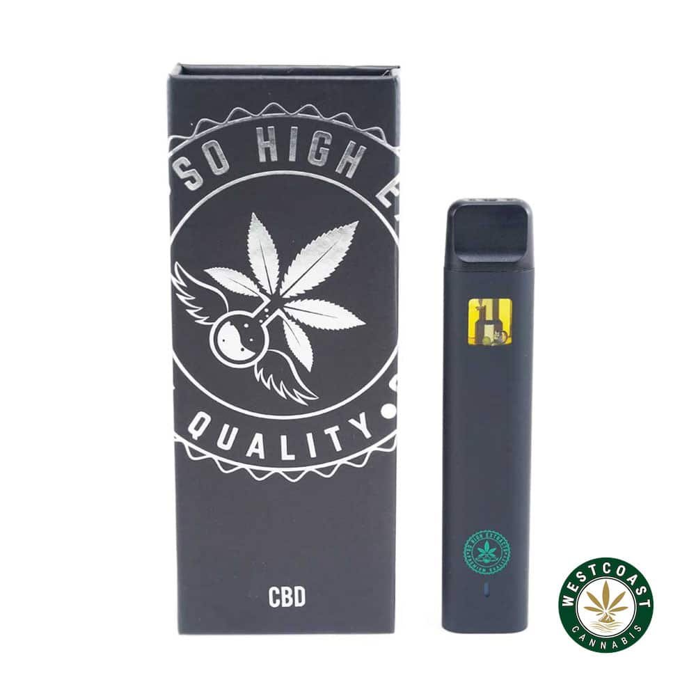 So High Extracts CBD Disposable Pen – Green Crush 2ML