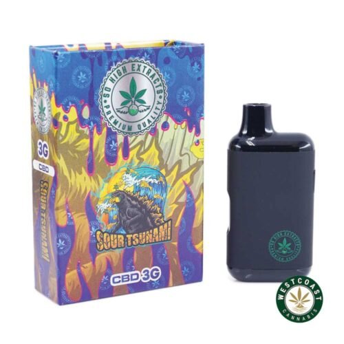 So High Extracts CBD Disposable Pen – Sour Tsunami 3ML