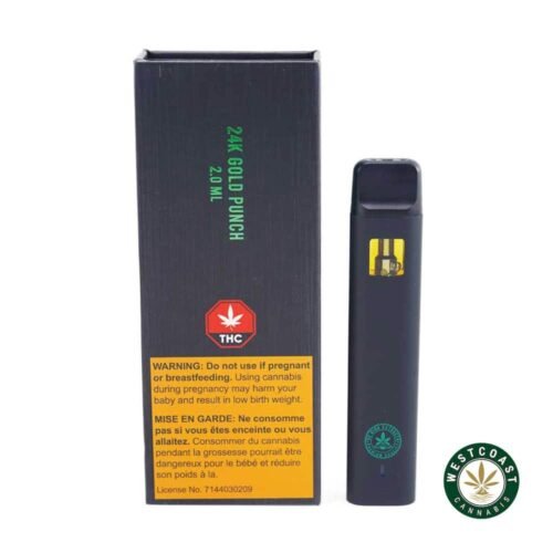 So High Extracts Disposable Pen – 24K Gold Punch 2ML (Hybrid)