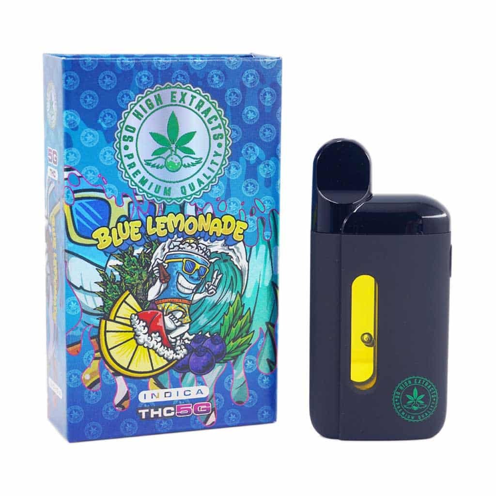 So High Extracts Disposable Pen – Blue Lemonade 5ML (Indica)