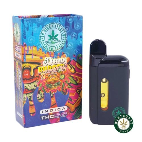 So High Extracts Disposable Pen – Donny Burger 5ML (Indica)