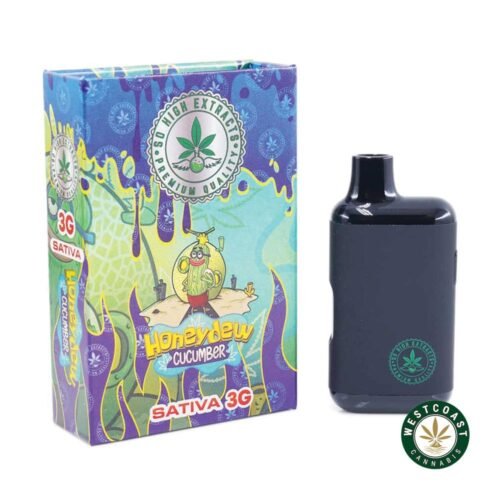 So High Extracts Disposable Pen – Honeydew Cucumber 3ML (Sativa)