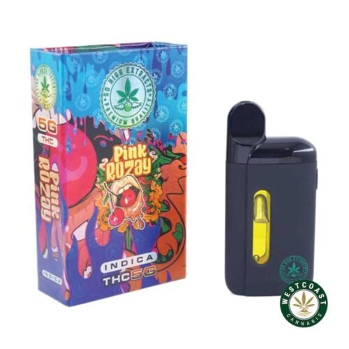 So High Extracts Disposable Pen – Pink Rozay 5ML (Indica)