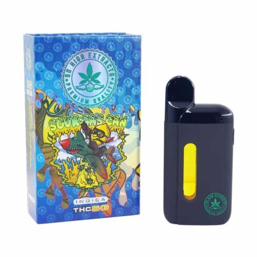 So High Extracts Disposable Pen – Sour Gascan 5ML (Indica)