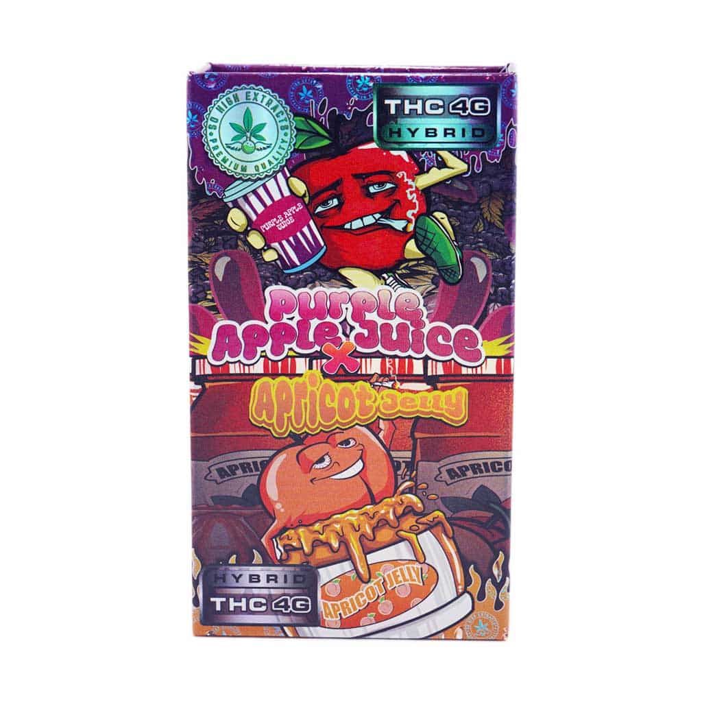 So High Extracts – Dual Chamber Pen – Purple Apple Juice + Apricot Jelly (4 Grams + 4 Grams)