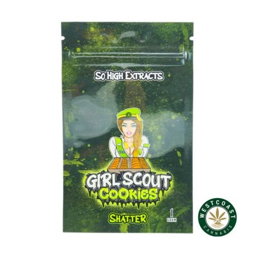 So High Extracts Premium Shatter – Girl Scout Cookies