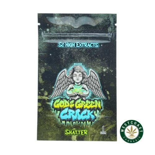 So High Extracts Premium Shatter – Gods Green Crack