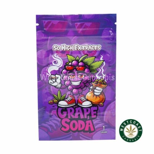 So High Extracts Premium Shatter – Grape Soda